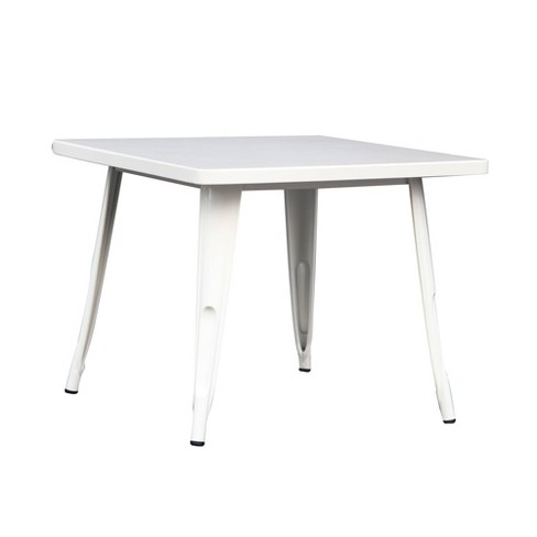 Harper & Hudson Kids' Metal Activity Table White - ACEssentials