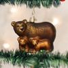 Old World Christmas Glass Blown Christmas Ornament, Bear with Cubs (With OWC Gift Box) - 2 of 4