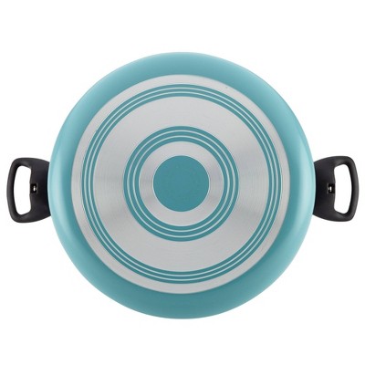 Aqua Aluminum Nonstick 10.5-Quart Covered Stockpot