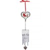 The Lakeside Collection Memorial Cardinal Wind Chime W/Heart Ash Locket - 4 of 4