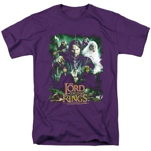 Lord Of The Rings Hero Group Adult T-Shirt - 1 of 4