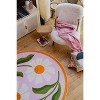 Lany Space Jessica Miller Dual Daisy Round Rug - 3 of 4