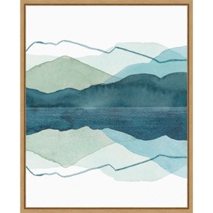 Amanti Art Icicle Range II by Grace Popp Framed Canvas Wall Art - 1 of 4