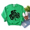 Simply Sage Market St. Patrick's Day Word Shamrock Sweatshirt - 2 of 4