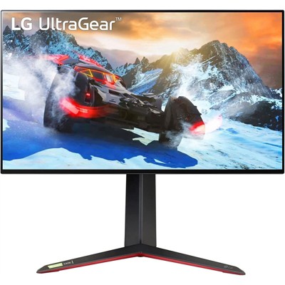 Manufacturer Refurbished LG UltraGear 27GP95R-B 27" 4K 144Hz 1ms IPS G-Sync Monitor, Black