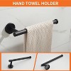 CLIHOME 4-Piece Bathroom Accessory Set, SUS304 Hardware Set Includes Towel Bar, Toilet Paper Holder - 3 of 4