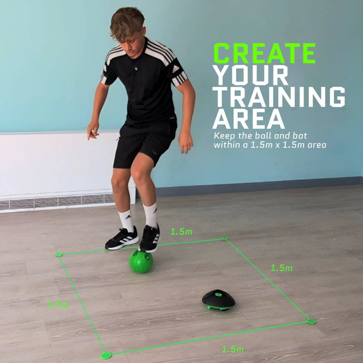 Soccer Bot Toy Soccer Set: Educational Focus on Gross Motor Skills, Plastic Material, 4 of 12