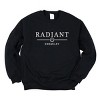 Simply Sage Market S.W.Smiley Embroidered Radiant Smiley Outline Sweatshirt - 2 of 4