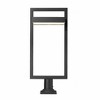 Z-Lite Luttrel 1 - Light Lantern in  Black - 4 of 4