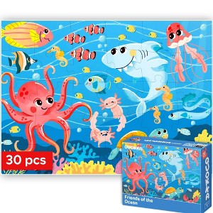 QUOKKA 30 Pieces Puzzles for Toddlers 2 3 4 - Puzzles for Kids Ages 3 4 5 - 1 of 4