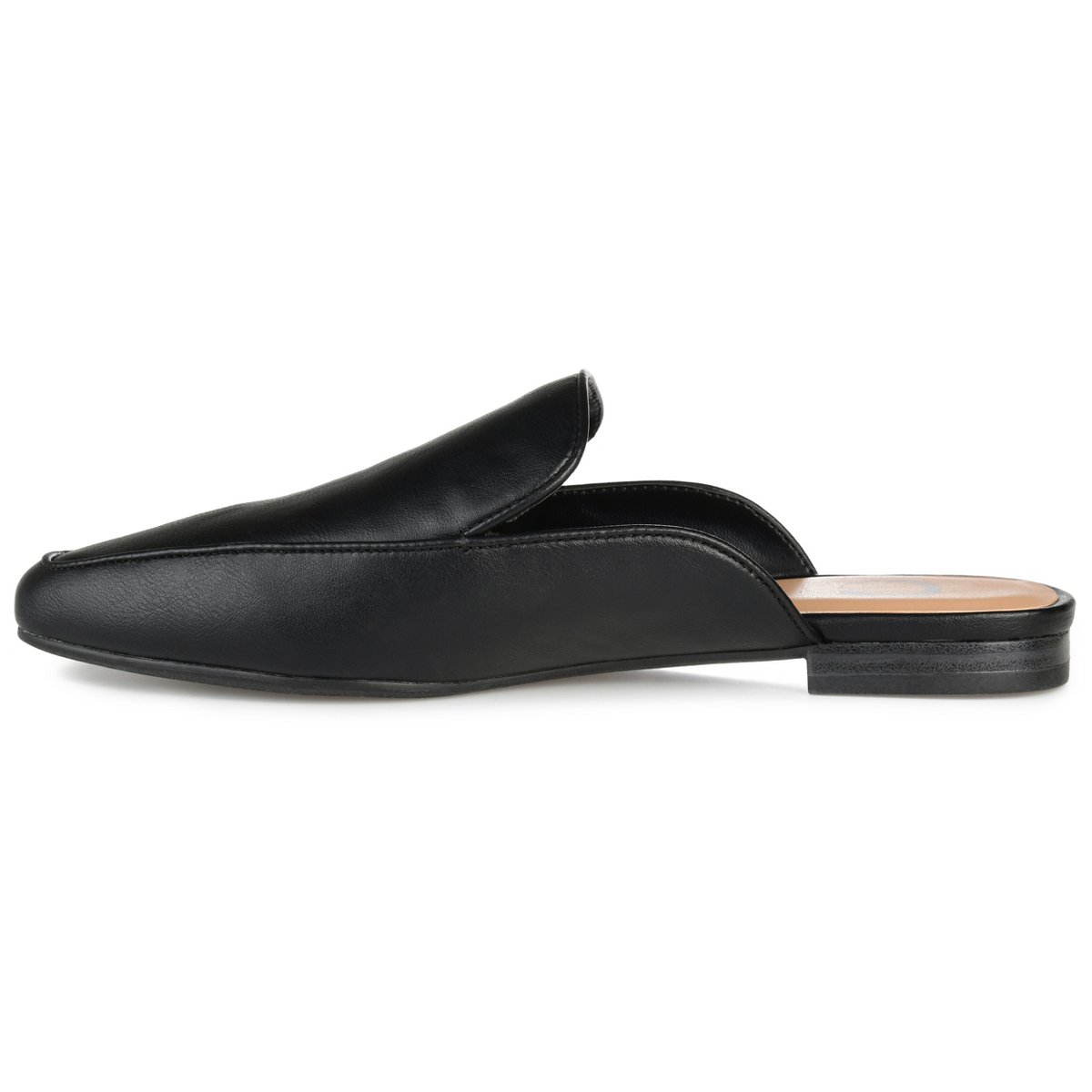 Женские сабо Journee Collection Medium and Wide Width Women's Akza Mule Black 6.5WD — фото 2