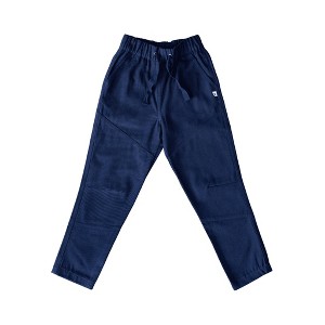 Kids' Organic Reinforced Tapered-Leg Pants Navy -Jackalo - 1 of 4