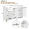 RISOKEYS Shoe Cabinet with Adjustable Shelves & Solid Wood Legs - Minimalist Home Organizer for Entryway and Living Room - Easy Assembly - 3 of 4
