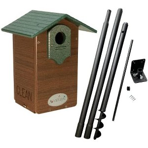 JCS Wildlife Ultimate Bluebird House - Mounting Pole Bundles Available! - 1 of 4