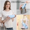 Clotth Travel Mini Umbrella for Purse With Case Small Compact UV Sun Protection Sun Lightweight Tiny Pocket Umbrella for Women Kids and Men - 4 of 4