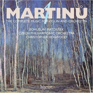 Martinu & Matousek & Cpo & Hogwood - Music for Violin & Orchestra 4 (CD) - 1 of 1