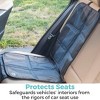 Toddleroo by North States Large Car Seat Protector for Underneath Child Car Seats - Navy Blue - 3 of 4