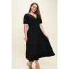 WEST K Women's Anita Short Sleeve V-Neck Midi Dress - 4 of 4