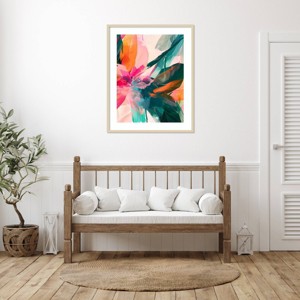 Amanti Art Jumble Jungle by Walker Noble Wood Framed Wall Art Print - 1 of 4