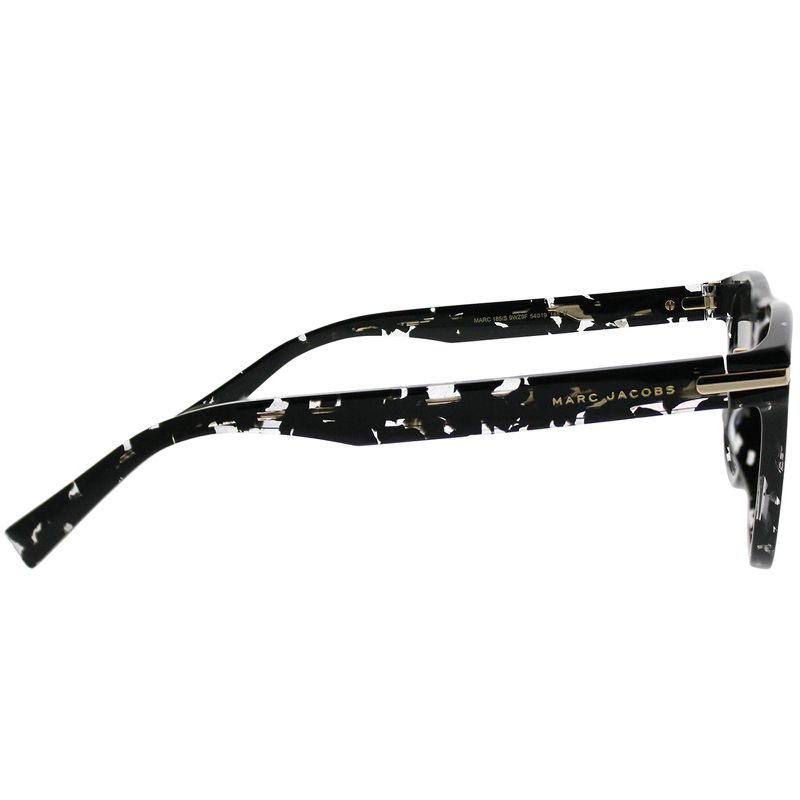 Marc Jacobs Marc 185/S 9WZ 9F Unisex Rectangle Sunglasses Crystal Black Havana 54mm, 3 of 4