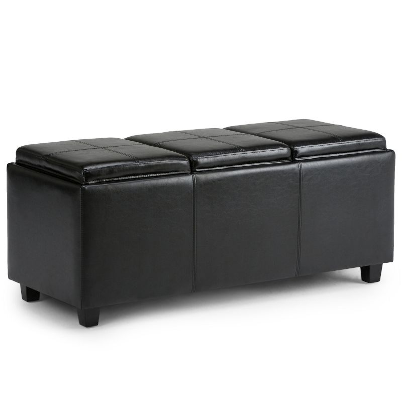 Franklin Storage Ottoman and benches - WyndenHall, 1 of 13