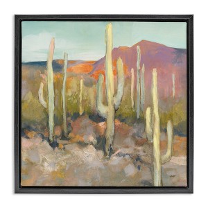 Stupell Industries Soft Cactus Desert Landscape, 18" x 18" - 1 of 4
