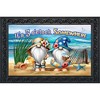 Briarwood Lane Summer Doormat 30x18 Indoor Outdoor 5 O'clock Beach Gnomes For Summer Doormat - 2 of 4