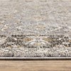 Oriental Weavers Maharaja 091E1 Grey/ Blue Indoor Area Rug - 2'3" x 7'6" - 3 of 4