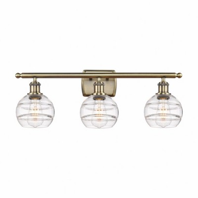 Rochester - 3 Light Bath Vanity In Industrial Style-8.88 Inches Tall and 25.88 Inches Wide
