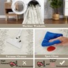 1160Gsm 100% Polyester Faux 350 Washable Foldable Printed Carpet Modern Garden 8x10Ft 244x305Cm Lightweight Carpet - 4 of 4