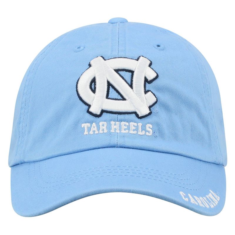 NCAA North Carolina Tar Heels Captain Unstructured Washed Cotton Hat, 3 of 5