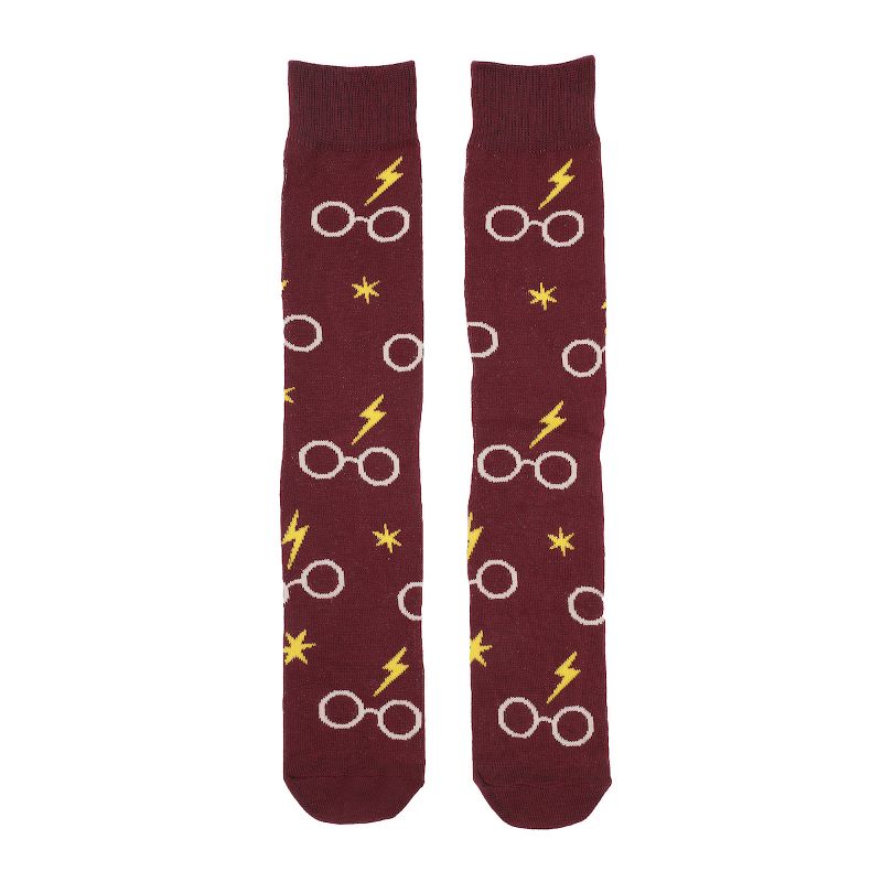 Harry Potter Waiting On My Letter To Hogwarts Adult 6-Pair Casual Crew Socks with Tin Tote, 5 of 7