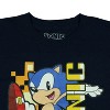 Seven Times Six Sonic The Hedgehog Boys' T-Shirt Power Kick Design Short Sleeve Tee - 3 of 4