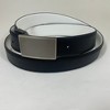 Men's Arnold Palmer Reversible Leather Belt White and Black One Size - 2 of 2