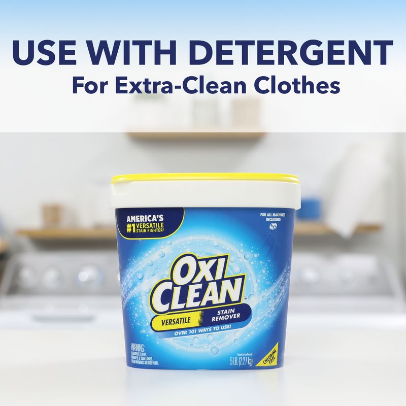OxiClean Versatile Stain Remover Powder - 1.77lb, 6 of 14