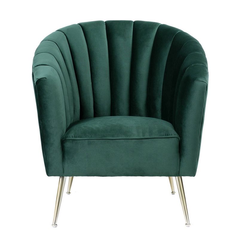 Rosemont Velvet Accent Chair - Manhattan Comfort, 4 of 9