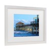 Trademark Fine Art Mich Catanzaro Cocoa Beach Pier Matted Framed Art - 3 of 4
