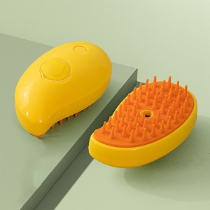 BABYYER 3 In1 Steamy Cat/Dog Brush - Multifunctional Grooming Tool  , Pet Hair Removal Comb for Shedding & Massage - 1 of 4