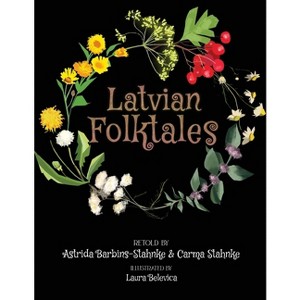 Latvian Folktales - Large Print by  Astrida Barbins-Stahnke (Paperback) - 1 of 1