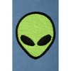 Dalix Alien Embroidery Relaxed Hoodie Soft Fleece Sweatshirt Fit Lounge Mens - 2 of 4