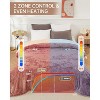 TackView Wireless Heated Blanket,PTC & NTC heating technology, 4 Heat Settings,Auto Off, UL&ETL Certified - 2 of 4