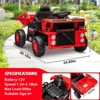 Ride on Dump Truck, 12 Volt Ride on Toys with Electric Dump Bed, Electric Car for Kids with Remote Control, Shoel, LED Lights, Musci Player - 2 of 4
