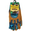 Miracle-Gro  Women's Leather Durable Comfort Landscaping Gloves, Small/Medium - 2 of 2