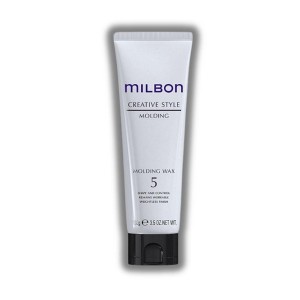 Milbon Molding Wax 5 | Exceptional spreadability means effortless application and enhanced control. - (3.5 oz) - 1 of 2