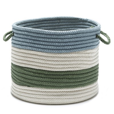 Colonial Mills Grove Baskets Banded Basket, 19 by 19 by 15-Inch
