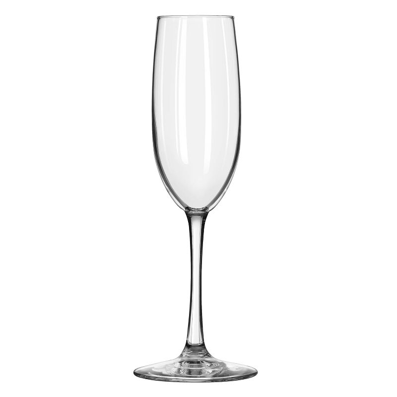 Libbey Entertaining Essentials Flute Glasses, 8-ounce, Set of 6, 3 of 6