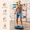 Lifepro Blue Fitness Platform: Enhance Your Home Workouts with Our All-in-One Vibration Plate and Loop Bands - 2 of 4