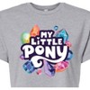 Women's - My Little Pony - New Gen Crystals Logo Cropped Graphic T-Shirt - 2 of 4