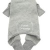 Sweet Dreams Thermal Dog Pajamas - Alloy Gray - 3 of 3