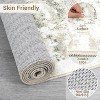Modern Abstarct Area Rug Washable Rug Stain Resistant Throw Carpet Non Shedding Low Pile Folding Floor Cover with Non-Slip Backing - 3 of 4